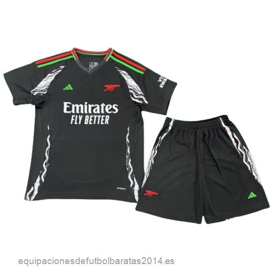 Nuevo 2ª Conjunto De Hombre Arsenal 24/25 Negro Baratas